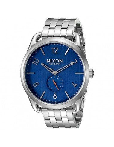 Nixon Men's Quartz Watch - C45 Blue Dial Stainless Steel Bracelet | A951307 acheter en ligne