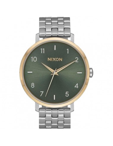 Nixon Women's Quartz Watch - Arrow Green Dial Stainless Steel Bracelet | A10902877 Dans la société mordern