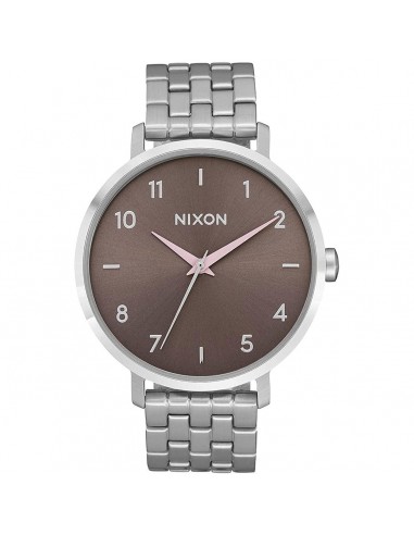 Nixon Women's Quartz Watch - Arrow Grey Dial Stainless Steel Bracelet | A10903161 Venez découvrir notre 