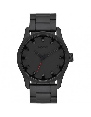 Nixon Men's Quartz Watch - Driver Black IP Stainless Steel Bracelet | A979001 vente chaude votre 