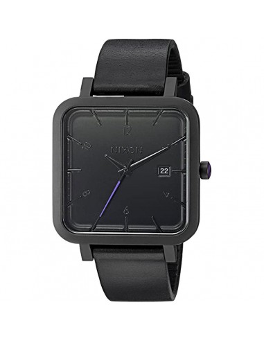 Nixon Men's Quartz Watch - Ragnar 36 Black Dial Leather Strap | A985001 suggérées chez