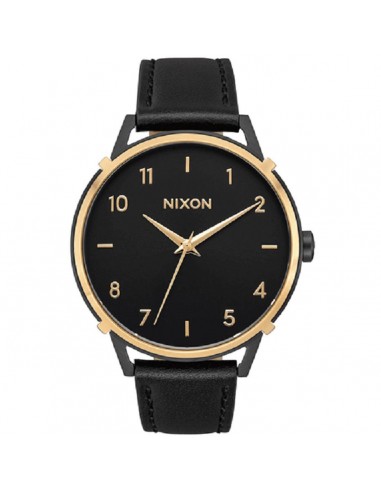 Nixon Women's Japanese Quartz Watch - Arrow Black Dial Leather Strap | A10913220 suggérées chez