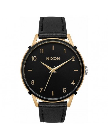 Nixon Women's Japanese Quartz Watch - Arrow Black Genuine Leather Strap | A10913222 Comment ça marche