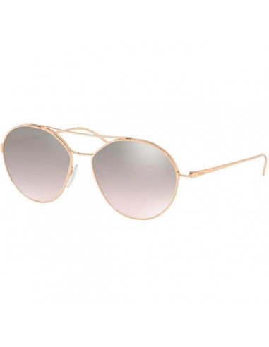 Prada Women's Sunglasses - Conceptual Pink Gold Metal Full-Rim Frame | 56US-SVF20455 la colonne vertébrale