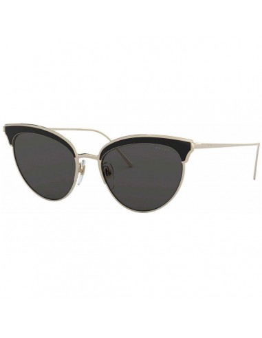 Prada Women's Sunglasses - Conceptual Pale Gold and Black Metal Frame | 60VS-AAV5S054 JUSQU'A -70%! 