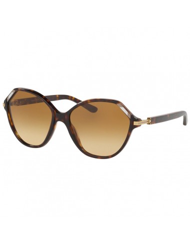 Tory Burch Women's Sunglasses - Dark Tortoise Frame Brown Lenses | TY7138-17282L57 Jusqu'à 80% De Réduction