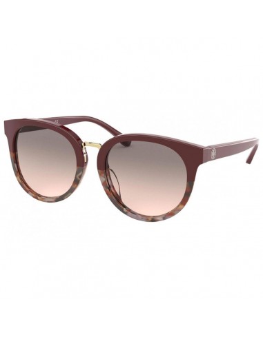 Tory Burch Women's Sunglasses - Pink Gray Lenses Plastic Frame | TY7153U-18233B53 meilleur choix