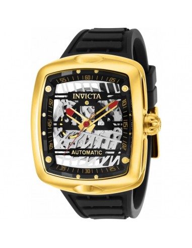 Invicta Men's Automatic Watch - S1 Rally Diablo Skeleton Dial Rubber Strap | 35287 Toutes les collections ici