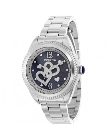 Invicta Women's Watch - Angel Black Mother of Pearl with Double Heart Dial | 37119 hantent personnes