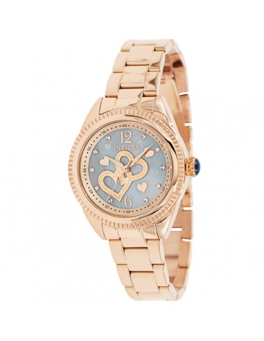 Invicta Women's Watch - Angel White Mother of Pearl with Double Heart Dial | 37121 sélection de produits