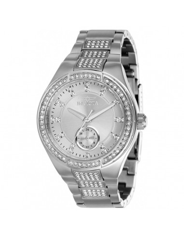 Invicta Women's Quartz Watch - Specialty Silver Tone and Crystal Bracelet | 38630 ouvre sa boutique