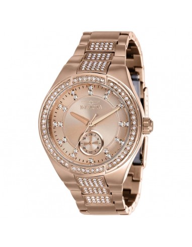 Invicta Women's Quartz Watch - Specialty Rose Gold Tone Dial Bracelet | 38633 de la marque