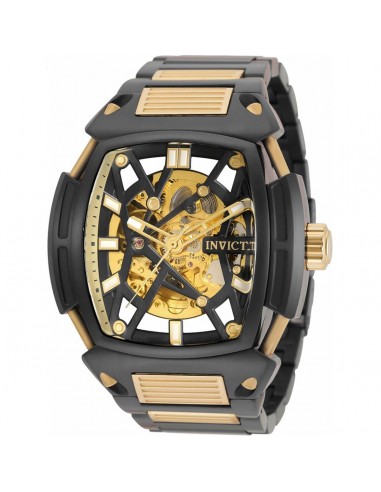 Invicta Men's Automatic Watch - S1 Rally Diablo Black and Gold Skeleton Dial | 34636 le concept de la Pate a emporter 