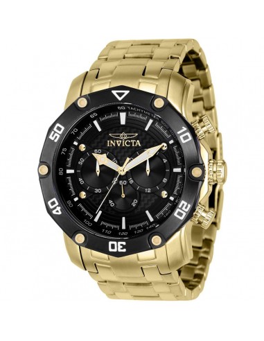 Invicta Men's Chronograph Watch - Pro Diver Black Carbon Fiber Dial Bracelet | 37725 pour bénéficier 