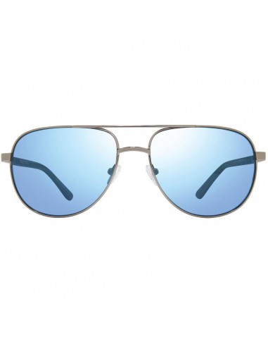 Revo Men's Sunglasses - Blue Water Lens Aviator Stainless Steel Frame | 1106 00 BL pas chere