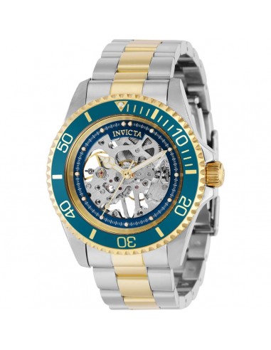 Invicta Men's Watch - Pro Diver Mechanical Skeleton Dial Two Tone Bracelet | 37881 Livraison rapide