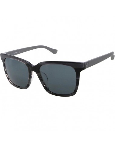 Calvin Klein Men's Sunglasses - Gray Lens Charcoal Havana Acetate Frame | CK4299SPA 045 Pour