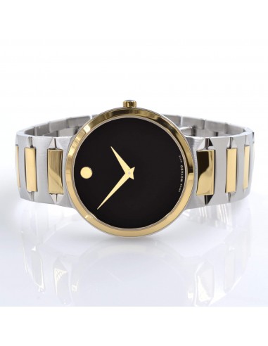 Movado Men's Swiss Quartz Watch - Temo Black Dial Stainless Steel Bracelet | 0607293 sélection de produits