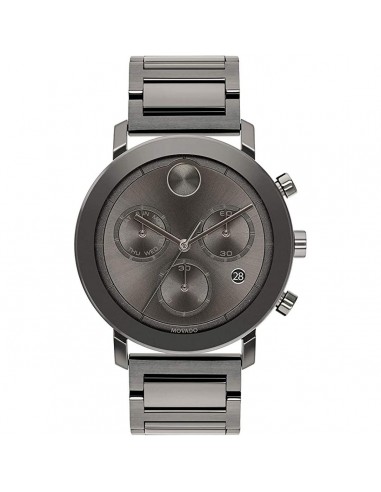 Movado Men's Swiss Quartz Watch - Bold Evolution Grey Dial Steel Bracelet | 3600685 plus qu'un jeu 