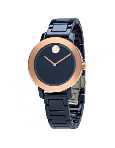 Movado Women's Quartz Watch - Bold Evolution Blue Dial Ceramic Bracelet | 3600708 Toutes les collections ici