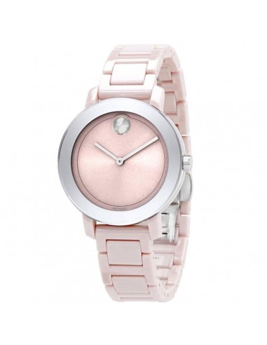 Movado Women's Quartz Watch - Bold Evolution Blush Dial Ceramic Bracelet | 3600709 l'achat 