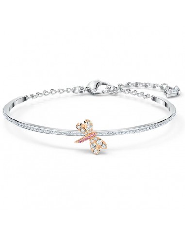 Swarovski Women's Bracelet - Eternal Flower Rose Gold Plated Dragonfly | 5518138 hantent personnes