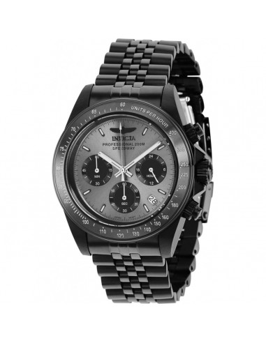 Invicta Men's Chronograph Watch - Speedway Quartz Grey and Black Dial Steel | 36737 en stock