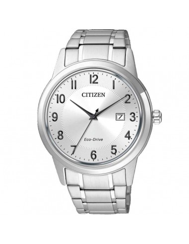 Citizen Men's Watch - Eco-Drive White Dial Stainless Steel Bracelet | AW1231-58B votre