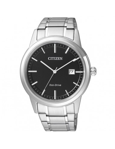 Citizen Men's Watch - Eco-Drive Black Dial Stainless Steel Bracelet | AW1231-58E Les êtres humains sont 