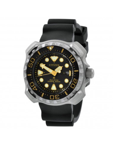 Citizen Men's Watch - Promaster Eco-Drive Black Dial Polyurethane Strap | BN0220-16E pas chere