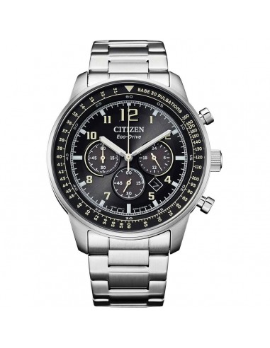 Citizen Men's Watch - Chronograph Black Dial Stainless Steel Bracelet | CA4500-83E prix