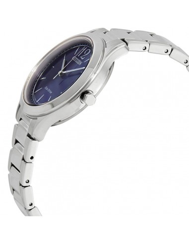 Citizen Women's Watch - Eco Drive Power Reserve Blue Dial SS Bracelet | FE6120-86L la colonne vertébrale