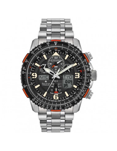 Citizen Men's Chrono Watch - Promaster Ana-Digi Dial Titanium Bracelet | JY8109-85E suggérées chez