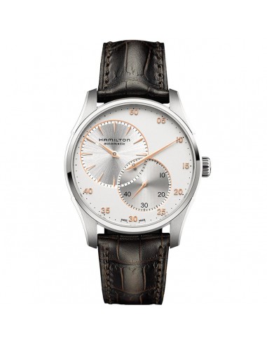 Hamilton Men's Watch - Jazzmaster Automatic Silver Tone Dial Brown Strap | H42615553 En savoir plus