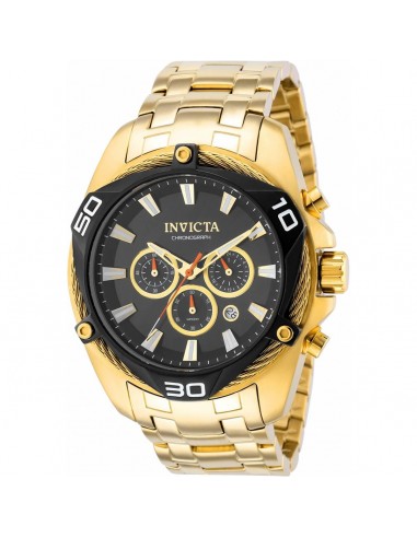 Invicta Men's Quartz Watch - Bolt Chronograph YG Stainless Steel Bracelet | 38570 acheter