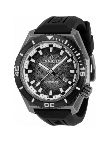 Invicta Men's Automatic Watch - Pro Diver Black Silicone Rubber Strap Dive | 33908 la chaussure