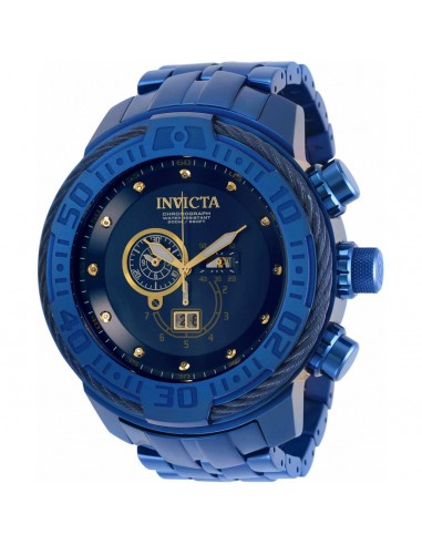 Invicta Men's Chronograph Watch - Bolt Blue Dial Stainless Steel Bracelet | 34467 de technologie