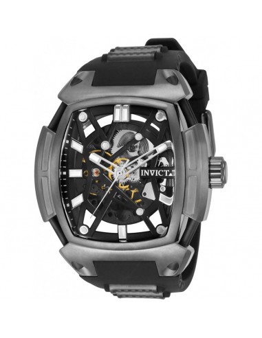 Invicta Men's Automatic Watch - S1 Rally Diablo Black Skeleton Dial Strap | 34631 Découvrez la collection