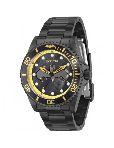 Invicta Women's Quartz Watch - DC Comics Batman Black Dial Steel Bracelet | 36382 le des métaux précieux