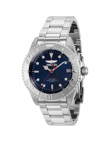 Invicta Women's Automatic Watch - Pro Diver Blue Dial Silver Steel Bracelet | 36767 de pas cher