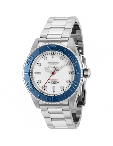 Invicta Women's Automatic Watch - Pro Diver Blue Bezel Silver Steel Bracelet | 36771 hantent personnes