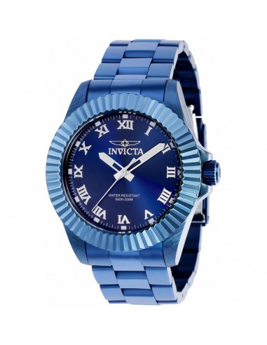 Invicta Men's Quartz Watch - Pro Diver Blue Dial Stainless Steel Bracelet | 37409 solde