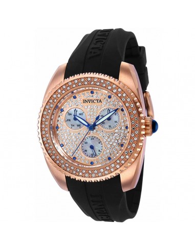 Invicta Women's Quartz Watch - Angel Rose Gold Tone Dial Bracelet Crystal | 37412 le concept de la Pate a emporter 