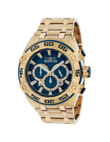 Invicta Men's Chronograph Watch - Coalition Forces Quartz Black and Gold Dial | 37641 plus qu'un jeu 