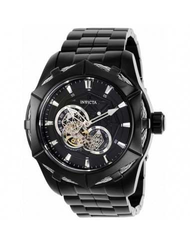 Invicta Men's Automatic Watch - Bolt Open Heart Dial Black Steel Bracelet | 37688 2 - 3 jours ouvrés.