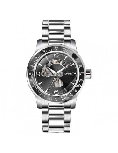 Invicta Men's Watch - Specialty Mechanical Black Dial Silver Tone Bracelet | 38552 hantent personnes