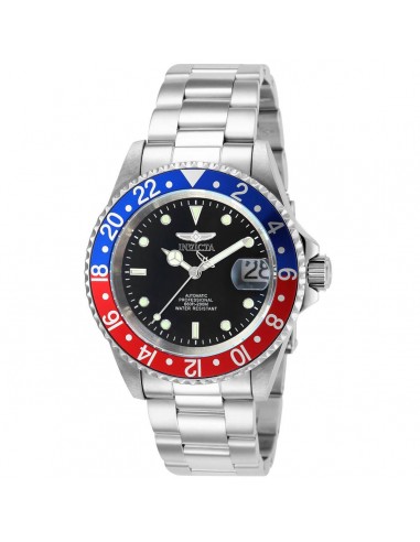 Invicta Men's Automatic Watch - Pro Diver Black Dial Red and Blue Bezel | 8926BRB d'Europe débarque