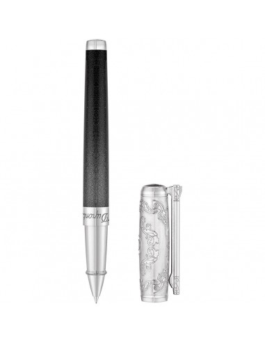 S.T. Dupont Ballpoint Pen - Line D Conquest of the Wild West Palladium Finish | 415065 pas cher chine