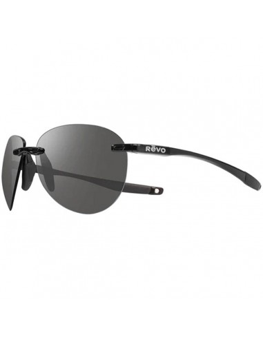 Revo Men's Sunglasses - Descend A Graphite Lens Black Rimless Frame | 1169 01 GY de pas cher