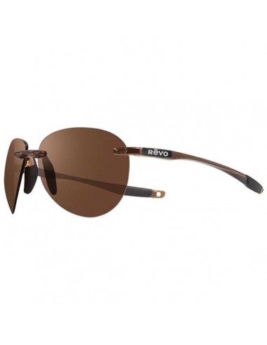 Revo Men's Sunglasses - Descend A Crystal Brown Lens Rimless Frame | 1169 02 BR 2 - 3 jours ouvrés.